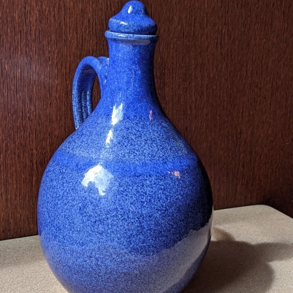 Hand-made studio pottery pitcher - Picture 5 of 6